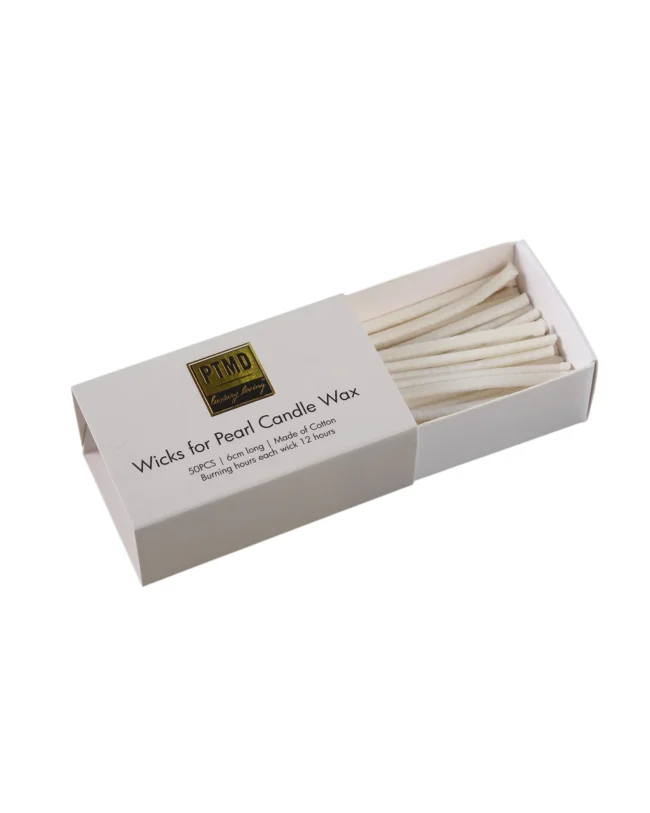 PTMD Pearl Candle Wax Lonten Box 50 stuks 6cm lang