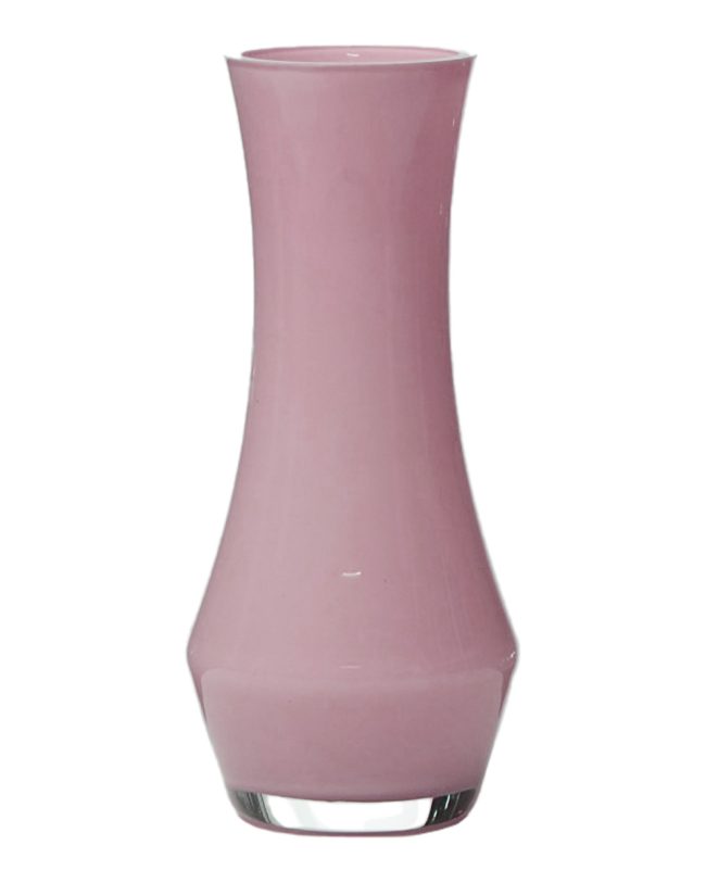 Mars & More – Rocco Vaas - Mondgeblazen - Roze - Ø 12 H25 cm