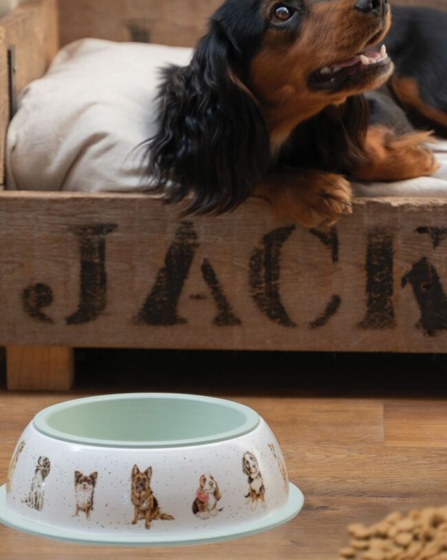 Wrendale designs by Hannah dale – bakje voor hondenvoer