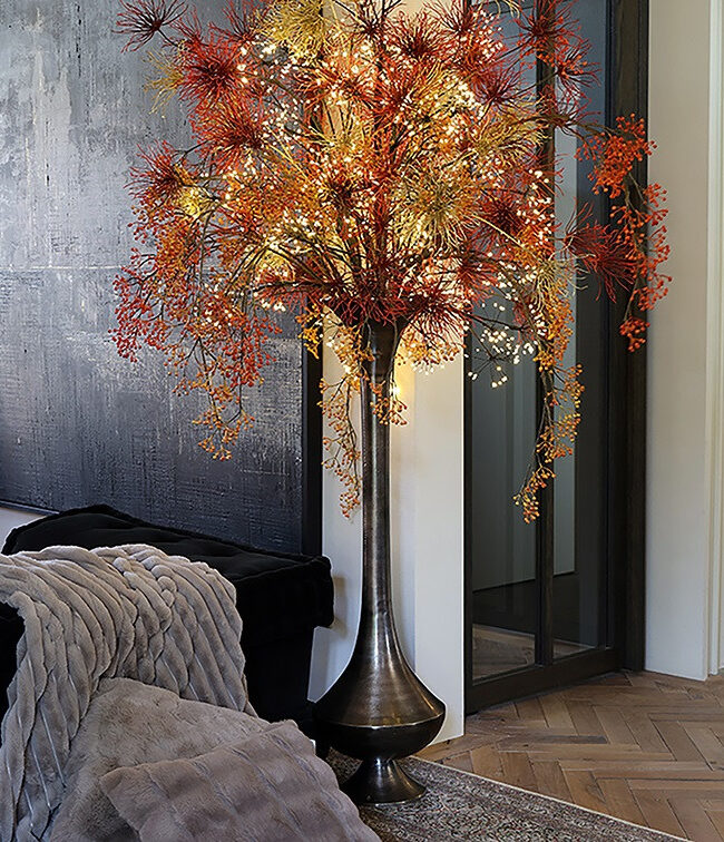 Countryfield - Kussen Imitatiebont Cosy Eloise – grijs - 45 x 45 cm