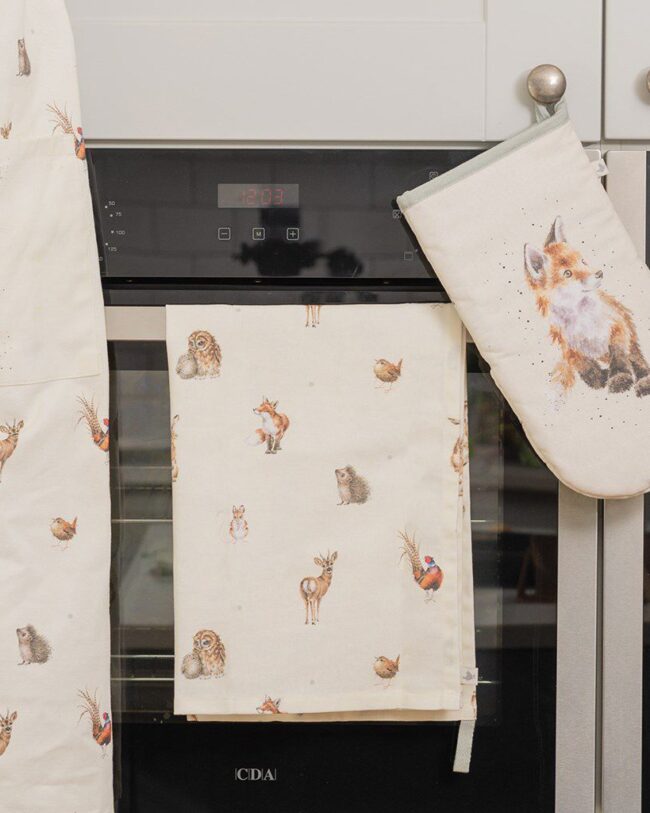 Wrendale designs by Hannah dale – ovenwant enkel – woodland - prijs per stuk