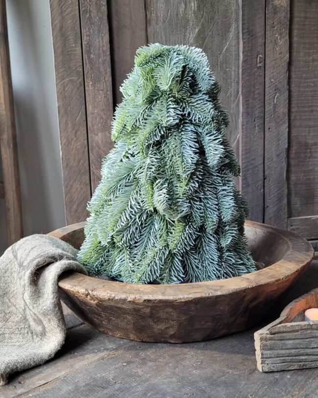 Brynxz - Nobilis kerstBoom – Kunststof – h 32 cm