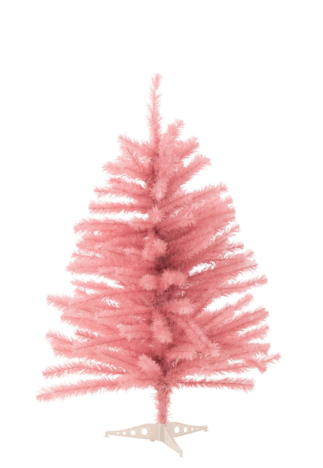 J-Line - Kunstkerstboom - kunststof - Roze - 90 cm