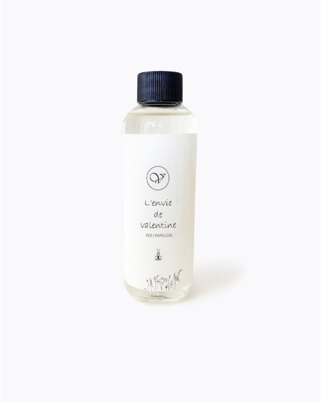 geurstokjes navulling - L’envie de valentine – poli papillon - 180 ML