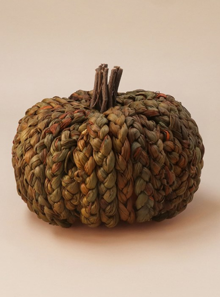 Gisela Graham - Herfst Ornament - Pompoen - Bruin - 15cm x 18cm x 18cm