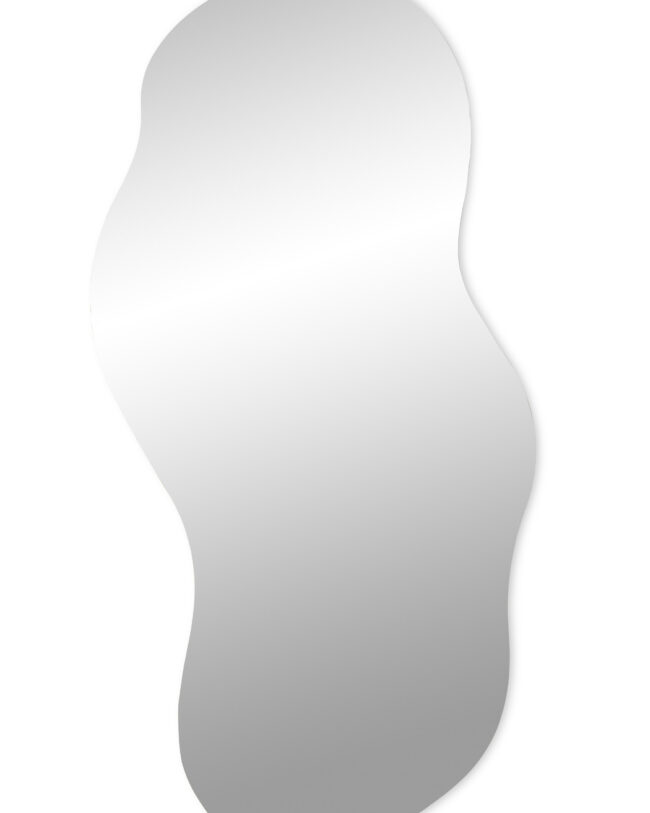 J-Line – Spiegel – zilverkleurig – Glas – extra groot 150 × 75 cm – geen verzending/enkel afhalen in de winkel