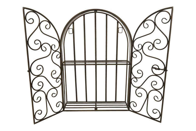 Countryfield - Rek Bolonia - Roestkleur - Metaal - L15 × B46 × H66 cm enkel afhaal - Afbeelding 2