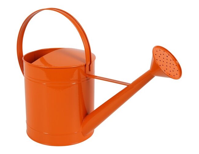 Gieter - countryfield - Oranje - metaal - L45 × B18,5 × H32,5 cm