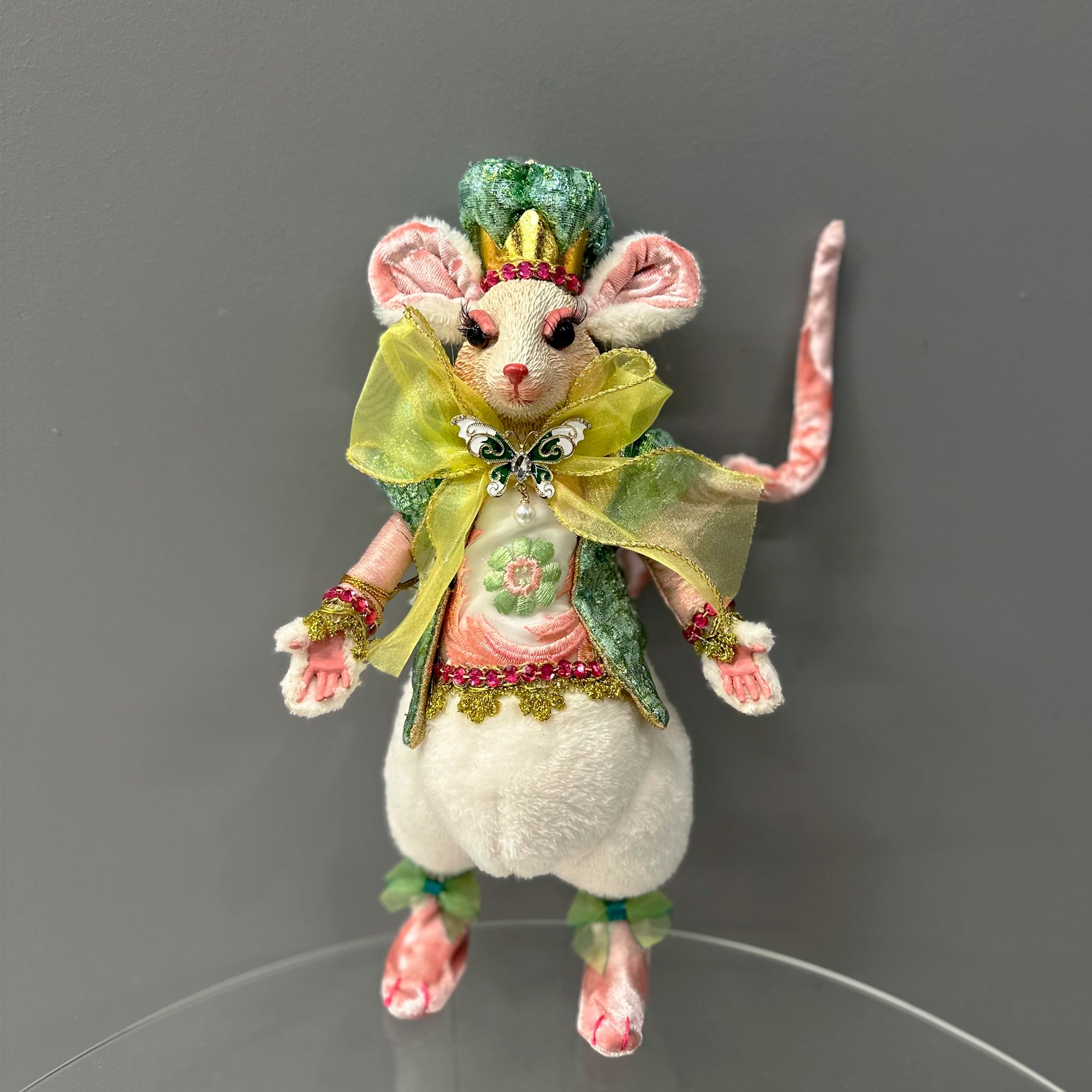 Exclusieve decoratie - Mark Roberts (Goodwill) - Muizen van het Koninklijk Paleis - assortiment van 3/prijs per stuk/beperkte oplage - H 30.5 cm - Afbeelding 2