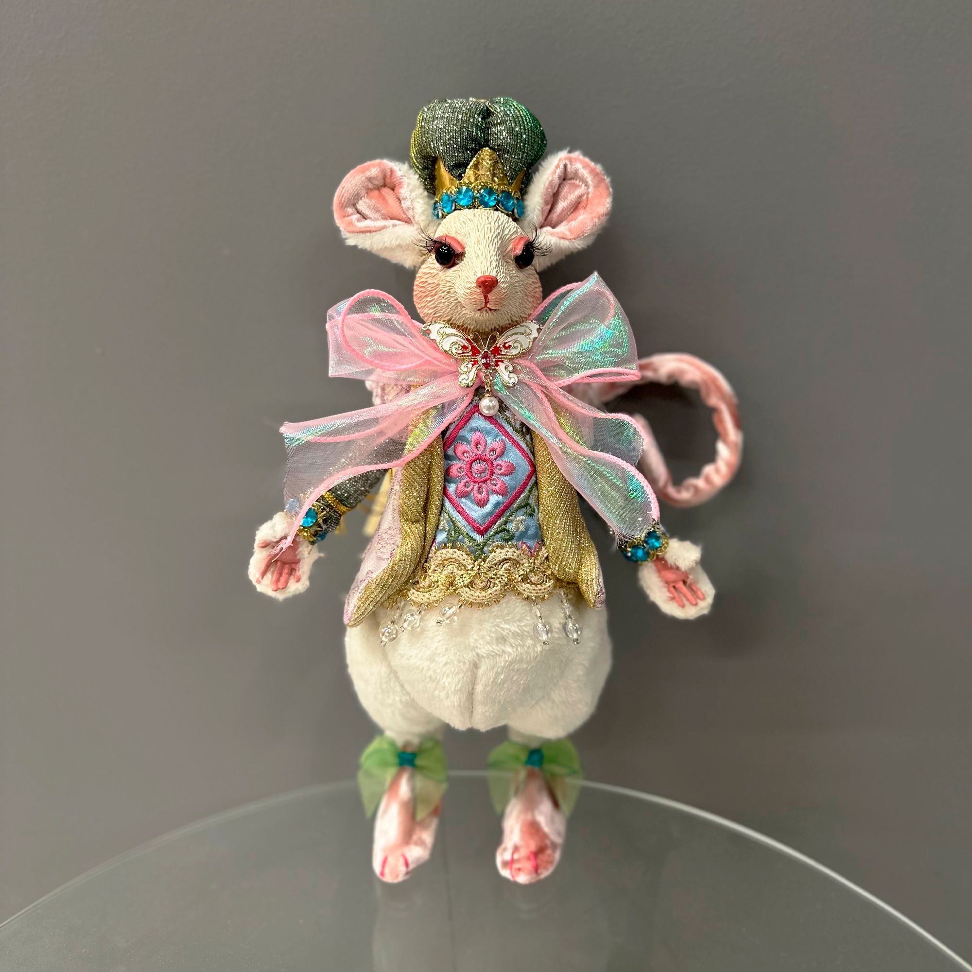 Exclusieve decoratie - Mark Roberts (Goodwill) - Muizen van het Koninklijk Paleis - assortiment van 3/prijs per stuk/beperkte oplage - H 30.5 cm - Afbeelding 4