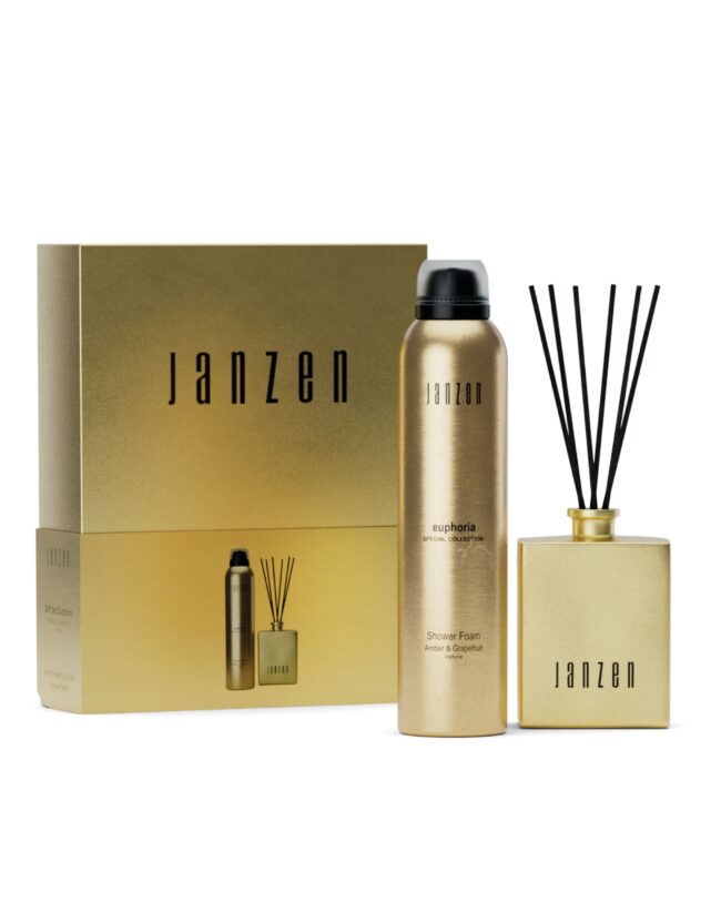 CADEAUBOX Euphoria S - JANZEN - GEURSTOKJES & DOUCHESCHUIM
