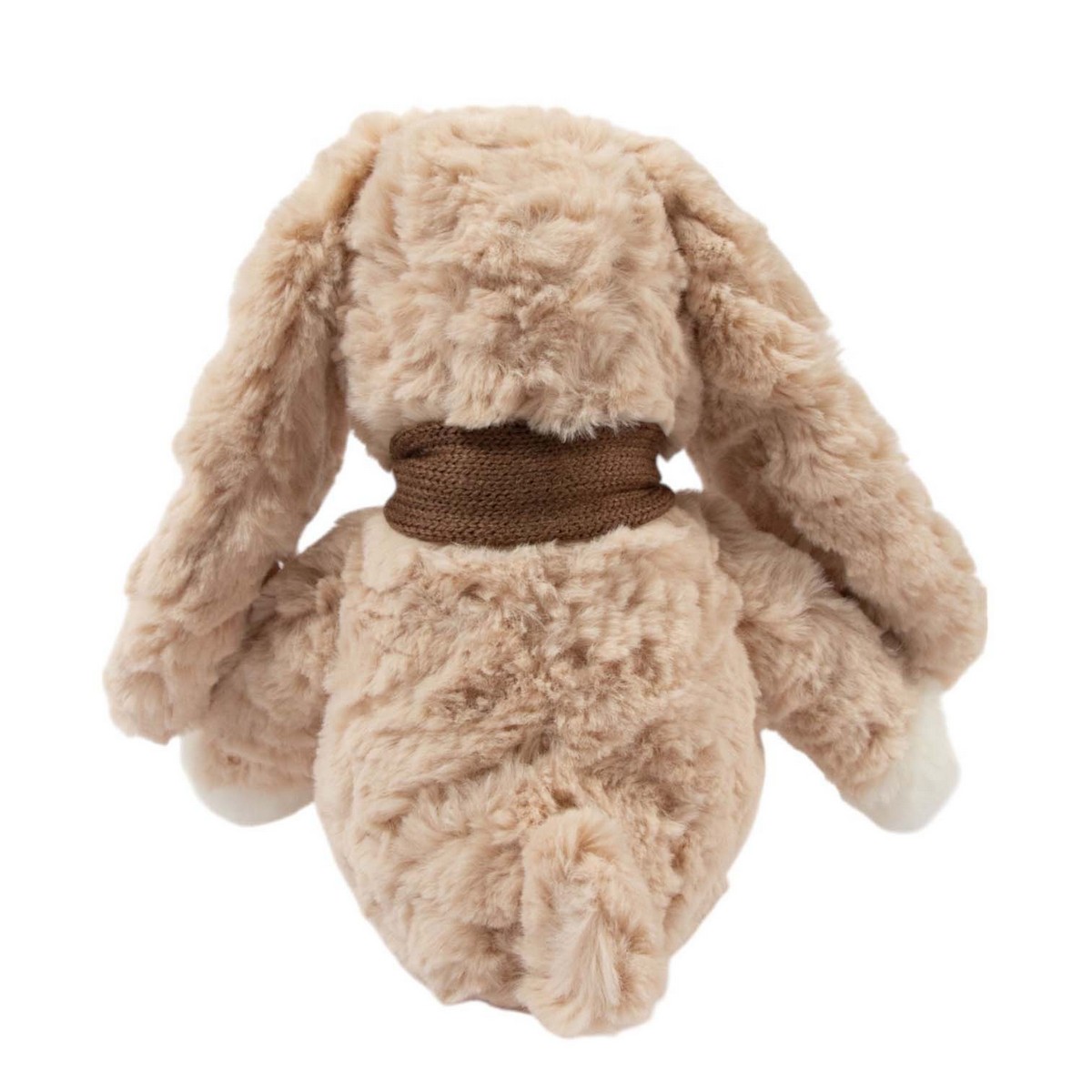 Knuffel - Mars & More - Konijn Jojo met Sjaal - beige - groot - 30 cm - Afbeelding 3