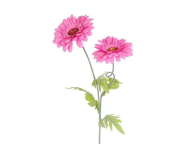 kunstbloem - countryfield - gerbera - kunststof - roze - 70 x 22 x 70 cm