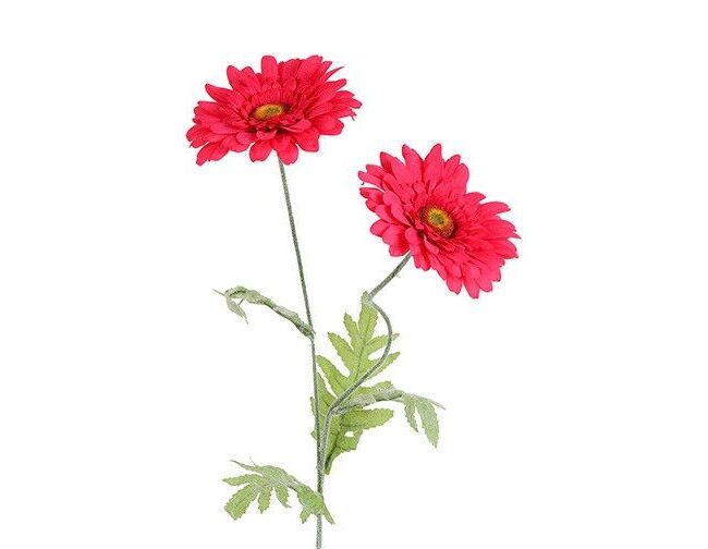 kunstbloem - countryfield - gerbera - kunststof - lila - 70 x 22 x 70 cm