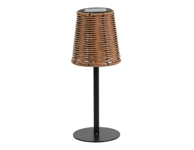 Solar Tafellamp op Voet Onora - countryfield - metaal/kunststof - Bruin - 8 x 12 x 32 cm