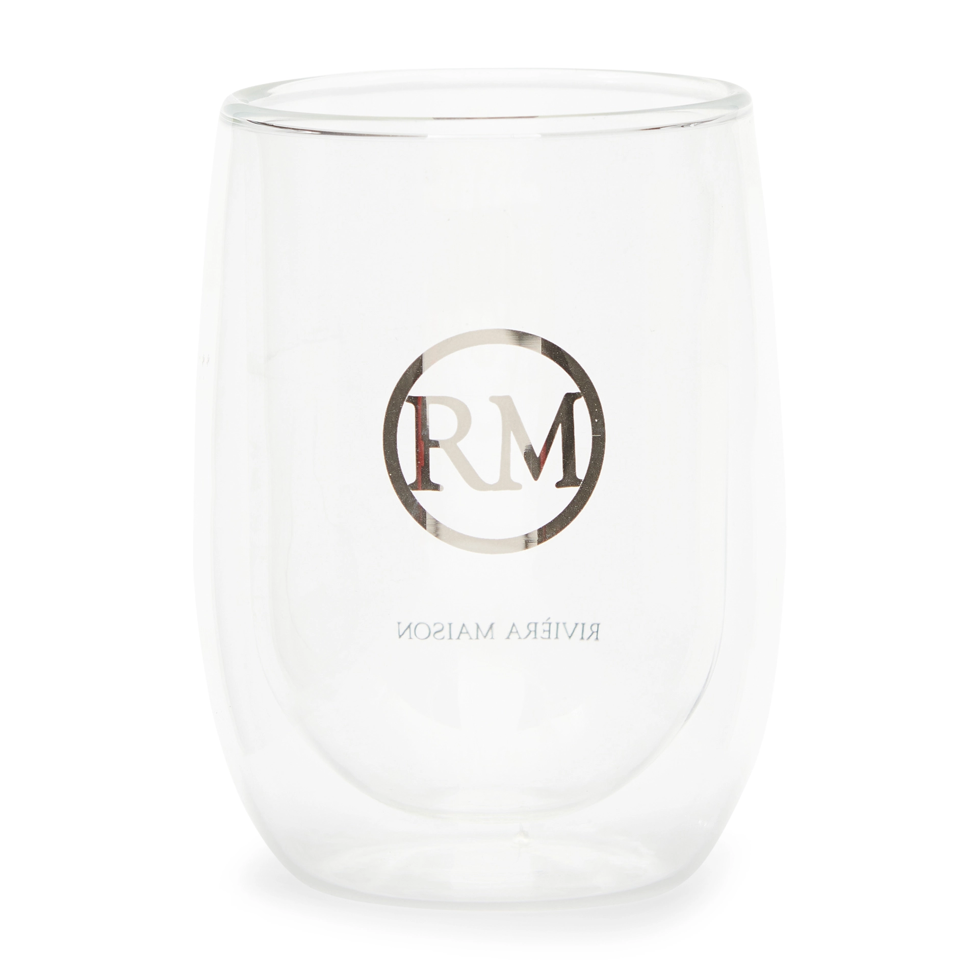 keuken - Rivièra Maison - Love RM Dubbelwandig Glas – Koffie- & Theebeker - Ø 9 x 13,5 cm - Afbeelding 4