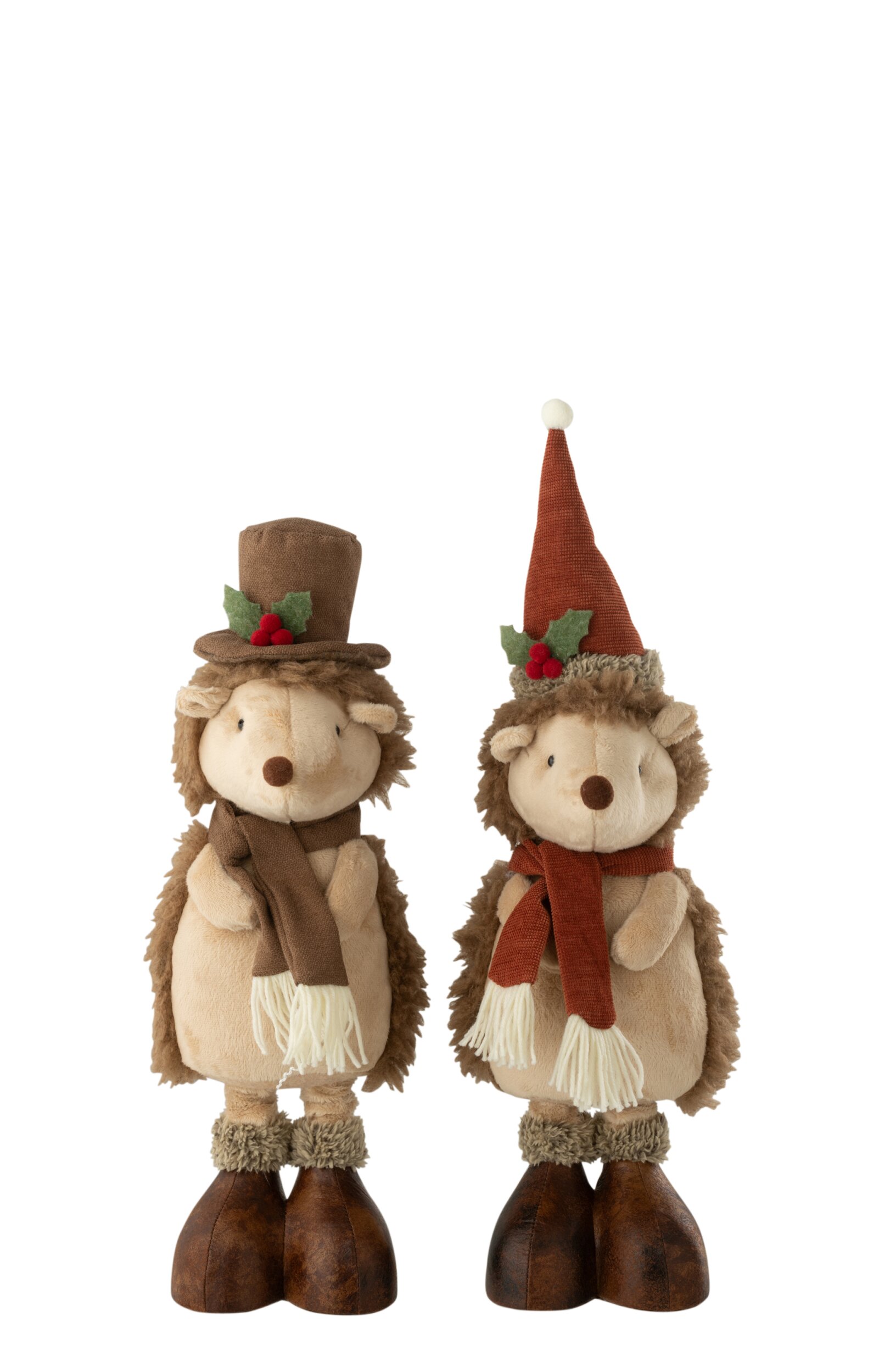 figuur - j-line - Egel met Telescopische Benen – Polyester - Meerkleurig - 16 × 17 × 84 cm - Afbeelding 3