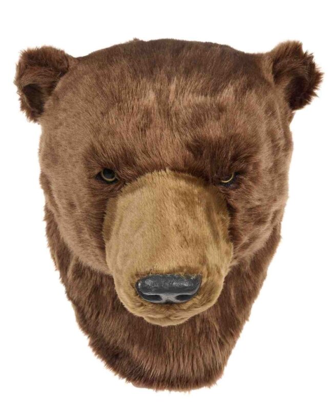 Wanddecoratie Berenkop – Goodwill – Bruin – 35 cm
