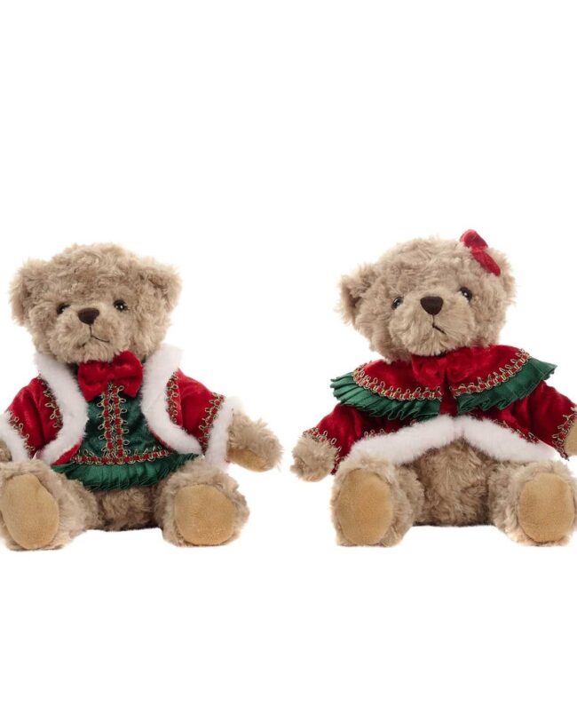 Familie Feest Mr & Mrs Beer – Goodwill – assortiment van 2/prijs per stuk - 30 cm