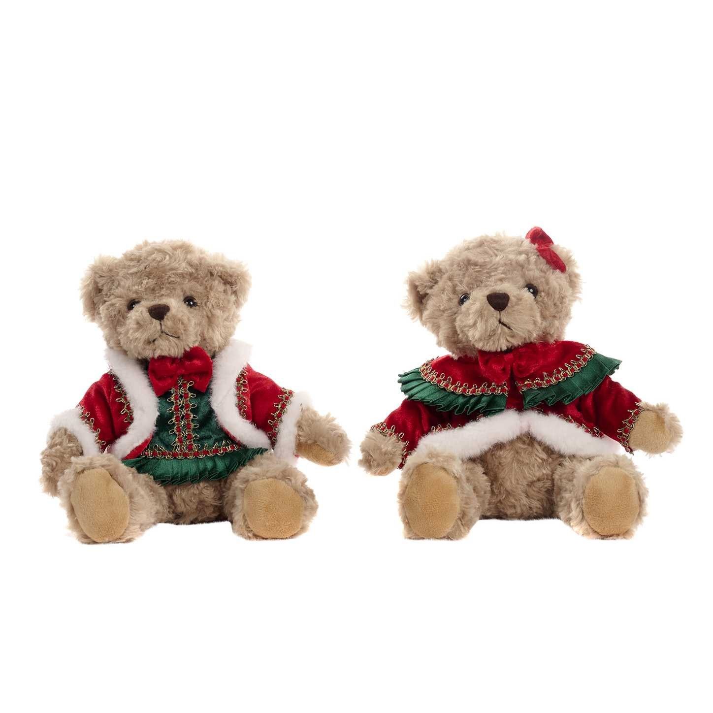 Familie Feest Mr & Mrs Beer β Goodwill β assortiment van 2/prijs per stuk - 30 cm