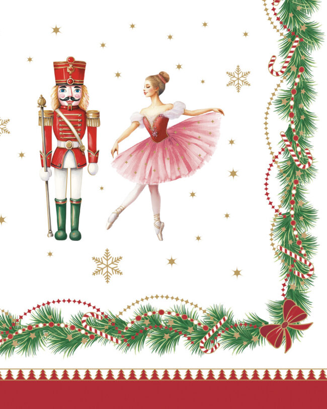 Kerstservetten “Kerstmagie” - 20 stuks - papier - 33 x 33 cm