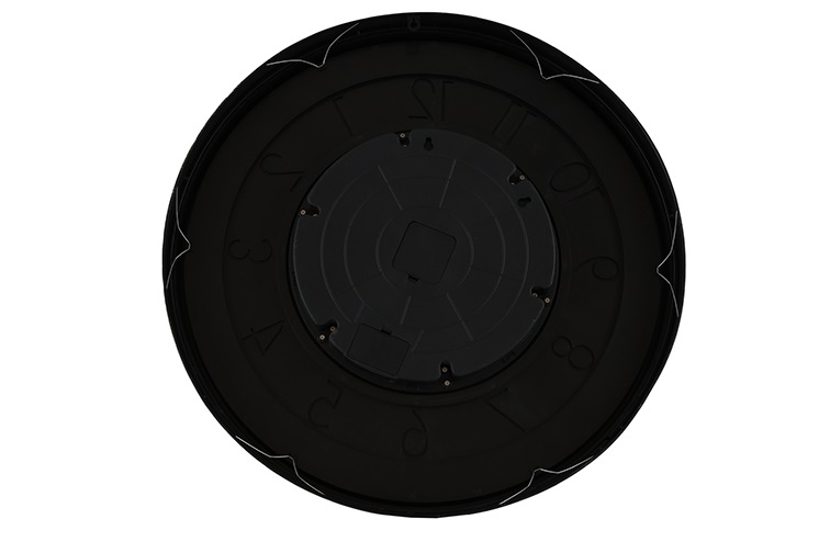 Wandklok Celestial - countryfield - metaal/kunststof - antraciet – Ø 66 cm - geen verzending/enkel afhalen - Afbeelding 4