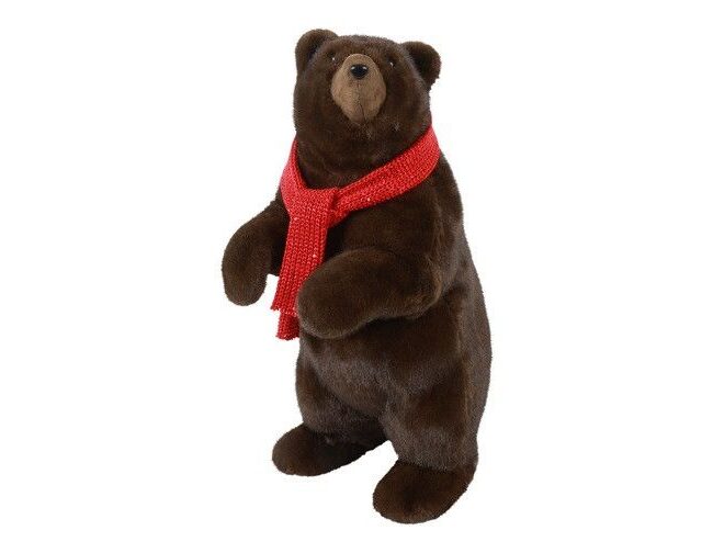 Beer staand Roelove – Countryfield – Bruin – groot - 35 x 28 x 65 cm